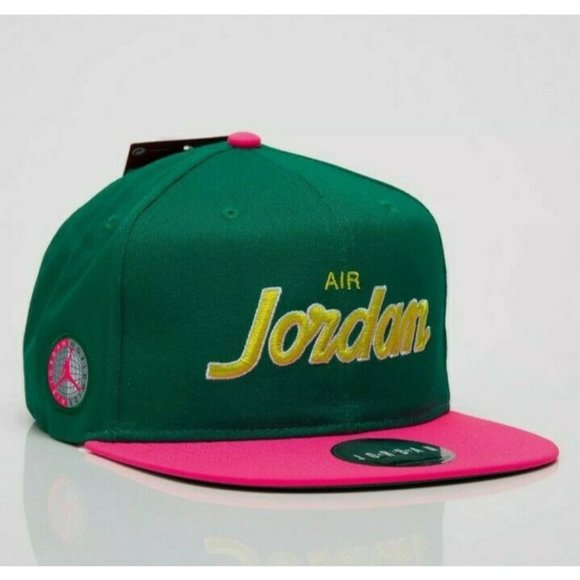 jordan cap green